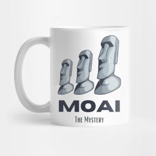 Moai Easter Islands Rapa Nui Statues Heads Mystery Mug